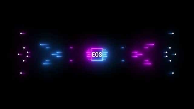 EOS platform visual showing centralized system for enterprise resource planning, improving integration, data flow, business efficiency, finance, Canon eos circuit analysis