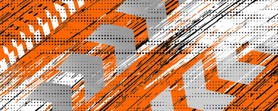 abstract racing background banner vector - Powered by Adobe