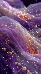 Generated image. colored energies, multicolored cosmic background	