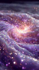 Generated image. colored energies, multicolored cosmic background	
