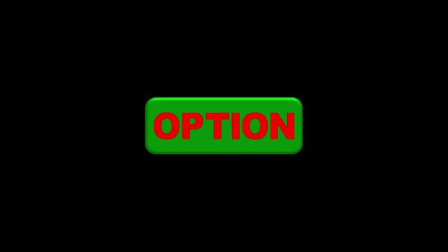 option button animation in retro style.option button animation in retro style. CYAN background. red option button icon shine on cyan background. use for business success, - Powered by Adobe