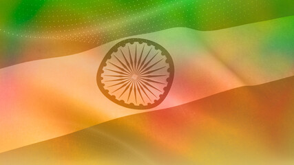Happy Indian Independence Day Celebration Social Banner Design Template, Happy Independence Day Banner Illustration