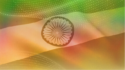 Happy Indian Independence Day Celebration Social Banner Design Template, Happy Independence Day Banner Illustration