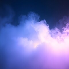 Purple Dream Mist in Sky | 보라빛 안개가 흐르는 하늘