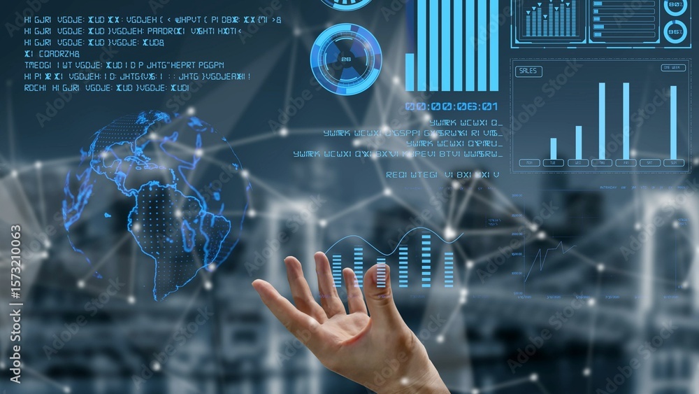 Poster data analytics and big data strategy for real-time analytics, predictive data modeling, business int