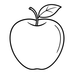 vector of an apple