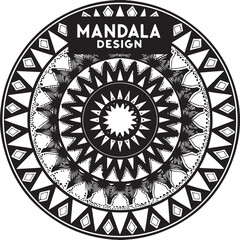 Abstract vector illustration of a round ornamental frame, a decorative clock design