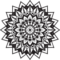 Elegant white snowflake vector illustration for winter pattern design