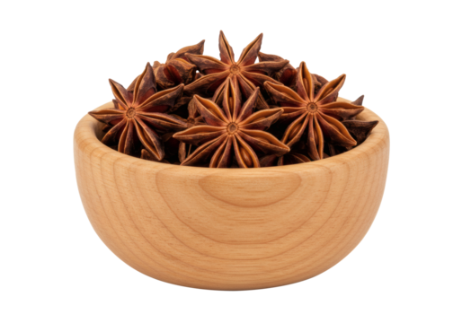 Star Anise Spice Brown Aromatic Cooking Ingredient Natural Organic Asian Traditional