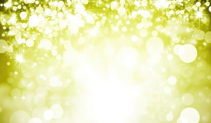 Fototapeta premium Golden glitter bokeh background (2)