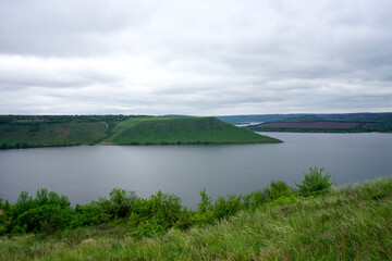 lake and clouds