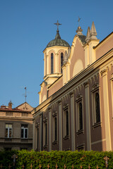Obraz premium Sarajevo Serbian Orthodox Cathedral. An orthodox church in Sarajevo, Bosnia and Herzegovina