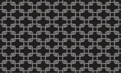 Modern seamless vector pattern with simple geometric gold line art on clean white background, minimal bright tile texture for backgrounds and branding design