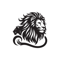 Fototapeta premium Lion Vector (3).eps