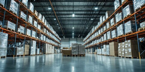 Detail the process of warehouse energy efficiency improvements