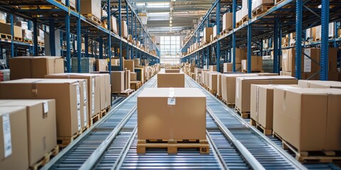 Detail the process of warehouse order fulfillment