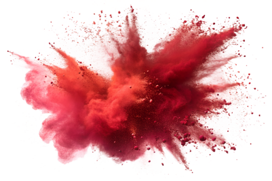 red ink splashes , Transparent PNG Green Powder Dust Explosion , abstract watercolor hand drawn vector illustration , 