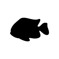Fish Silhouette Vector Illustration
