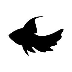 Fish Silhouette Vector Illustration