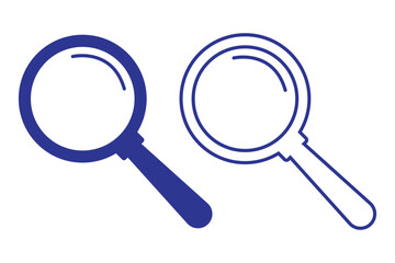 search loop magnifier icon. search icon.