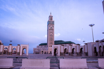 Hassan II Mosque, a monumental symbol of Islamic faith and one of the most revered places of worship in Casablanca