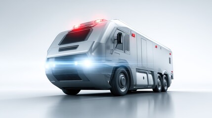 Armored Vehicle Concept: Futuristic Transport, Security, Design