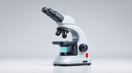 Fototapeta premium Microscope Image: Science, Lab Equipment, Medical Research