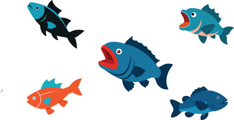 Naklejka premium Grouper