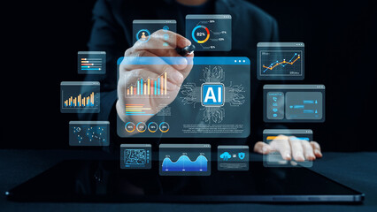 AI Assistant Brain Processor with LLM Technology, Big Data, Machine Learning, Generative AI for...