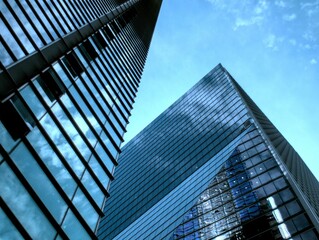 the city of London in summer