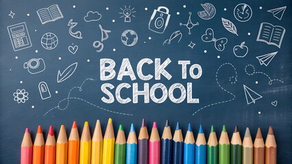 Fun and Colorful Back to School Banner