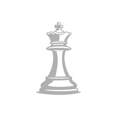 Fototapeta premium Illustration of a Chess Queen Piece Elegant