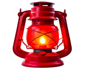 available vintage red lantern indo isolated on white background PNG, AI GENERATED