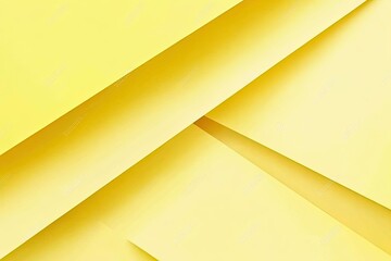 Abstract geometric shapes in pale yellow