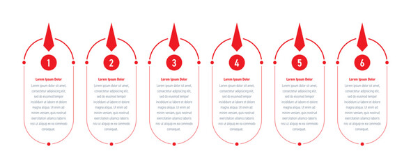infographic template. six steps geometric information template. infographic template for education, technology, industry, business. infographic template for annual report, magazine