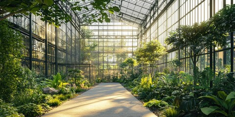 Imagine a warehouse that is also a botanical garden