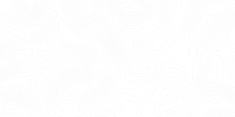 Topographic contour lines vector map seamless pattern