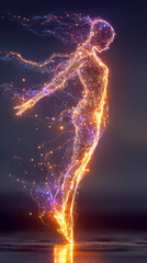 generative art. awareness of astral energies of the subtle plane.	