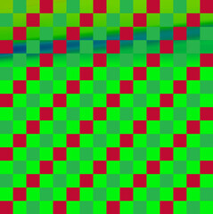 Simple colorful chess board design featuring bright squares in vibrant hues. Perfect for educational, decorative, or multi-purpose backgrounds, game concepts, and modern graphic projects.