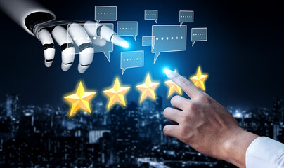 AI analyzes customer reviews with sentiment tools and virtual assistants to improve satisfaction,...