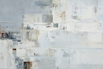 Abstract grunge white grey texture painting brushstroke art background distressed rough surface modern contemporary creative design element backdrop