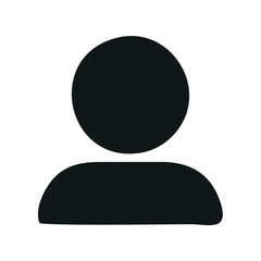 vector illustration of a black icon