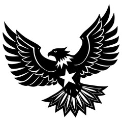 Obraz premium eagle vector illustration