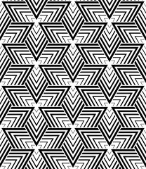 Vector seamless texture . Modern geometric background with rombuses.