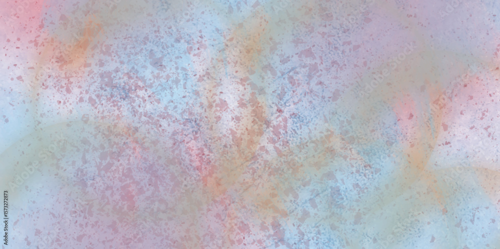 Poster abstract multicolor grungy style watercolor creating soft and smooth creative texture of impression 