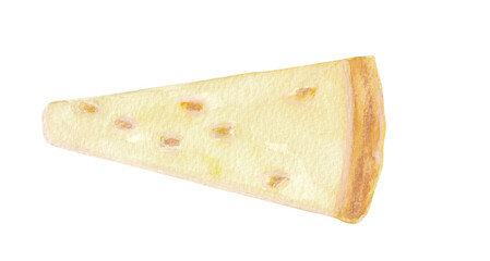 Parmigiano, parmesan chees handpainted illustration Italian food clipart PNG file with transparent background Perfect for use in menus, cookbooks, restaurant branding, posters, and food-related design