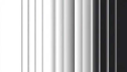 Obraz premium Vertical striped gradient, shades of gray and black