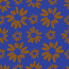 seamless pattern with flowers