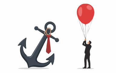 anchor and rope