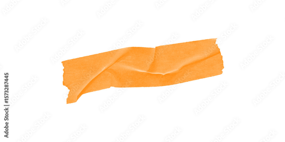 Fototapete a simple image showing an orange rectangle shape against a black background in a digital rendering